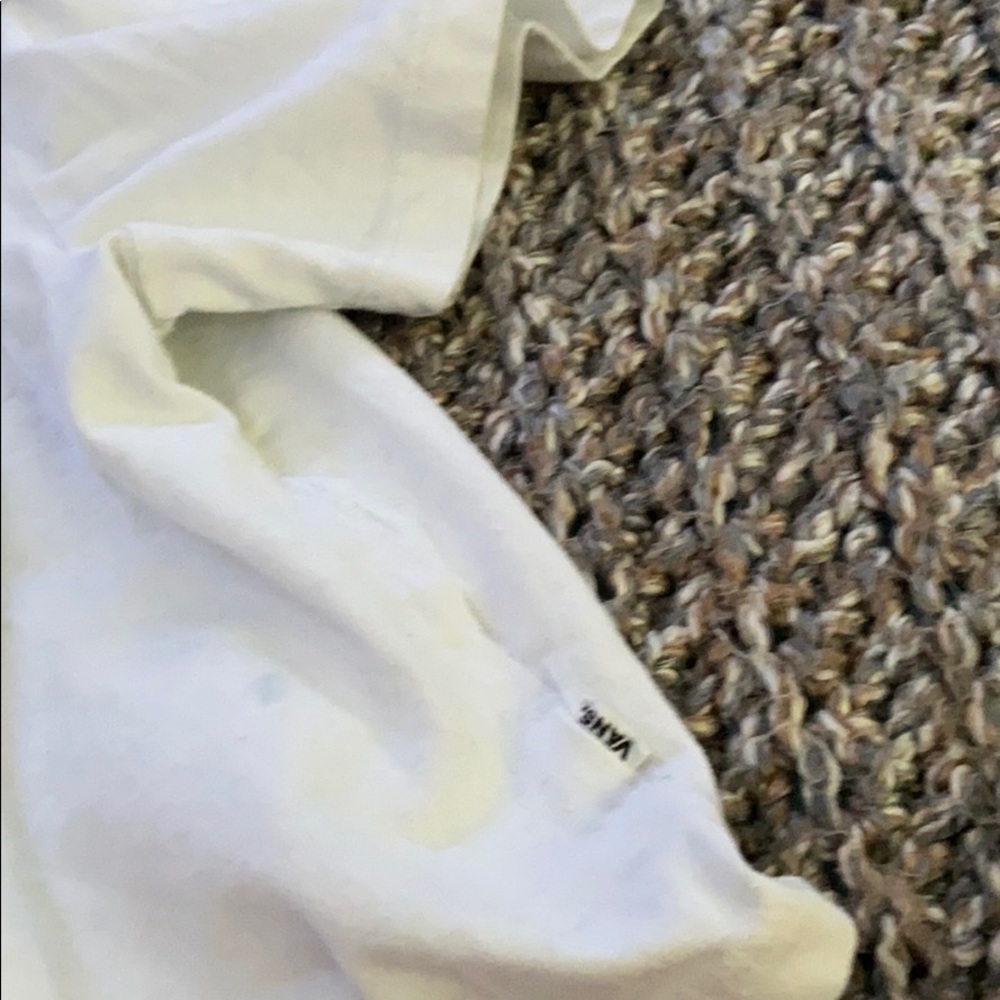 White vans crop top , blue details - Picture 4 of 5